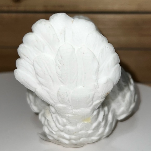 Vintage Hand Carved Ceramic Alabaster Doves - Picture 15 of 15